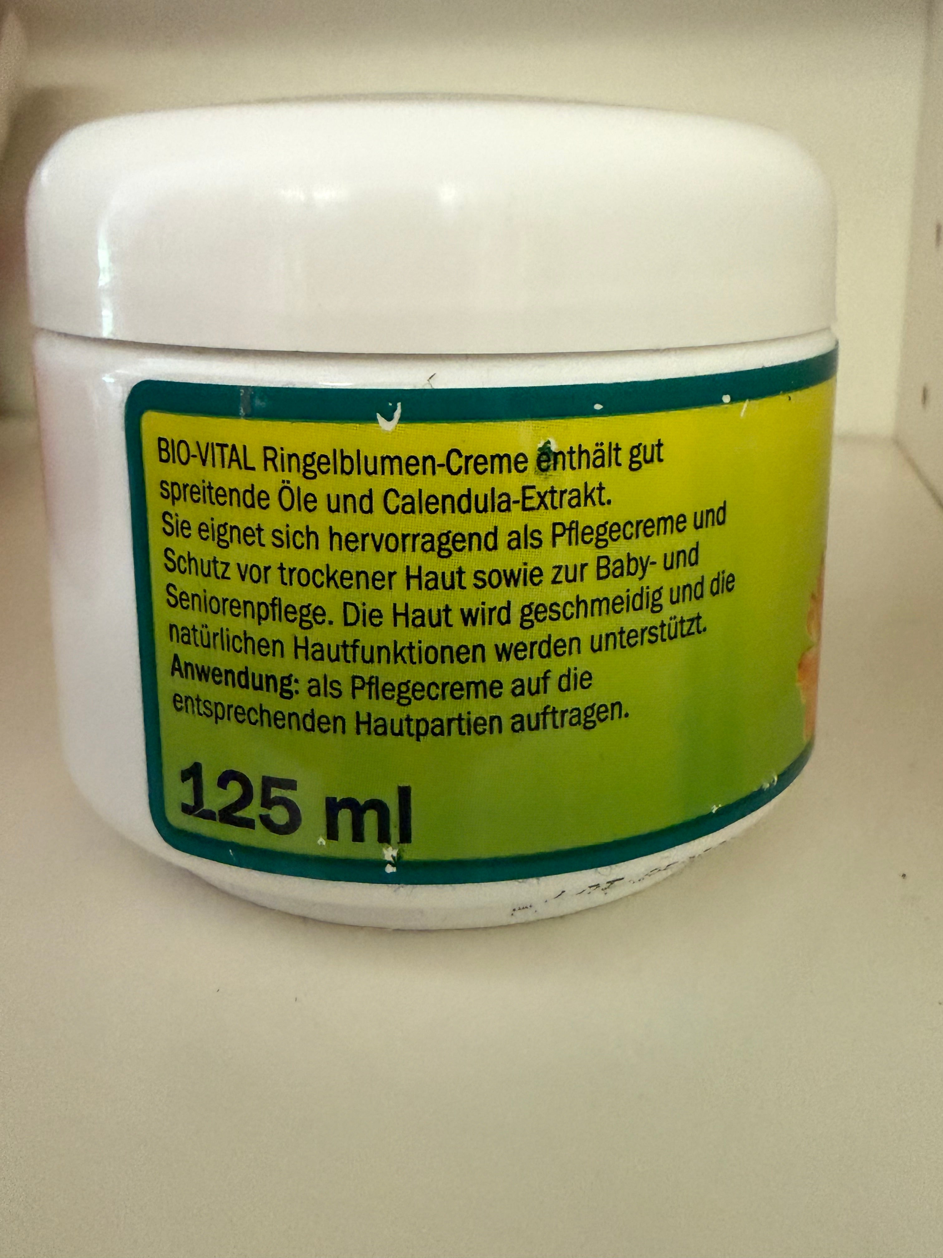 Ringelblumen Creme