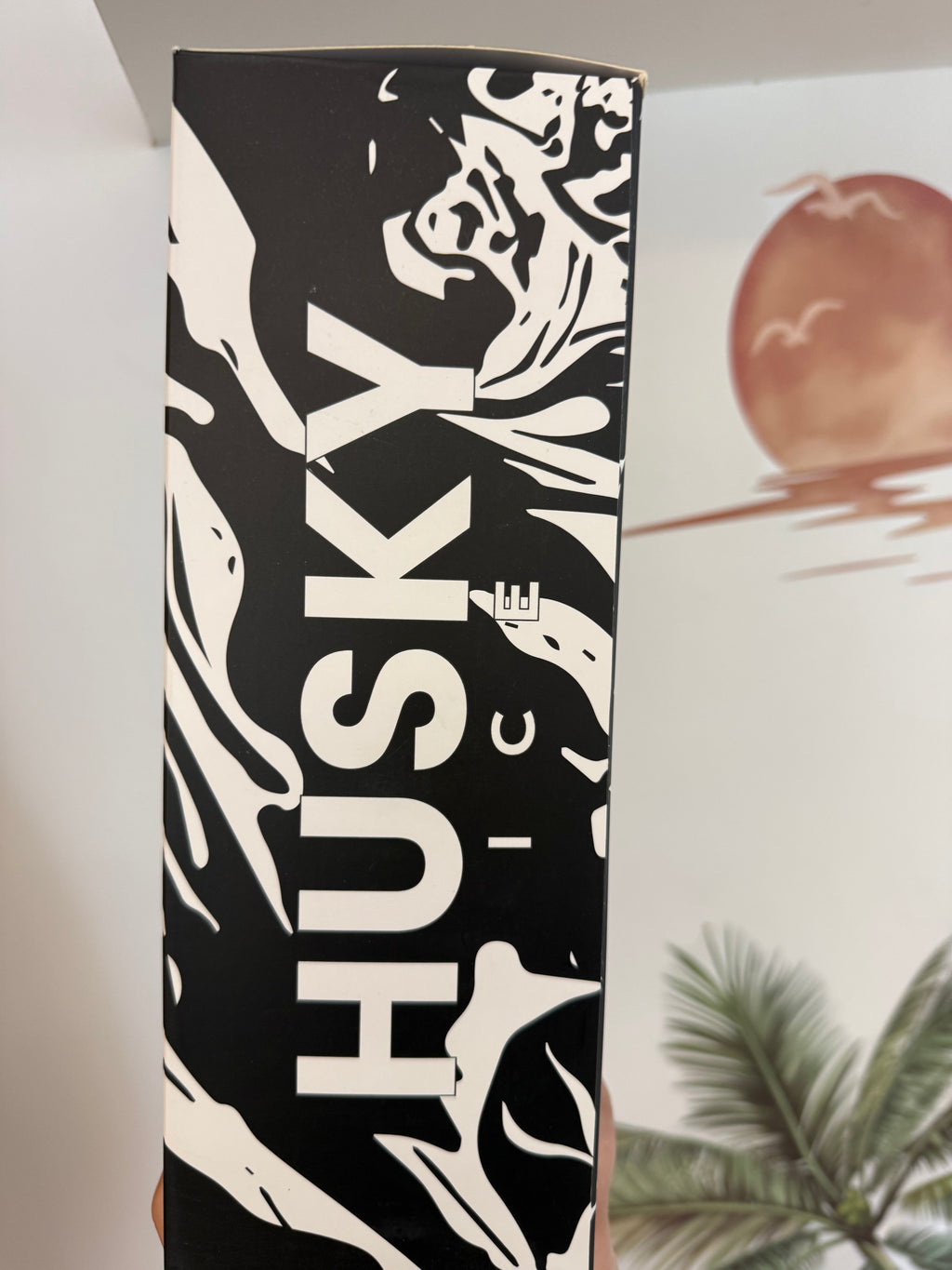 Husky Trinkbecher mit Strohhalm