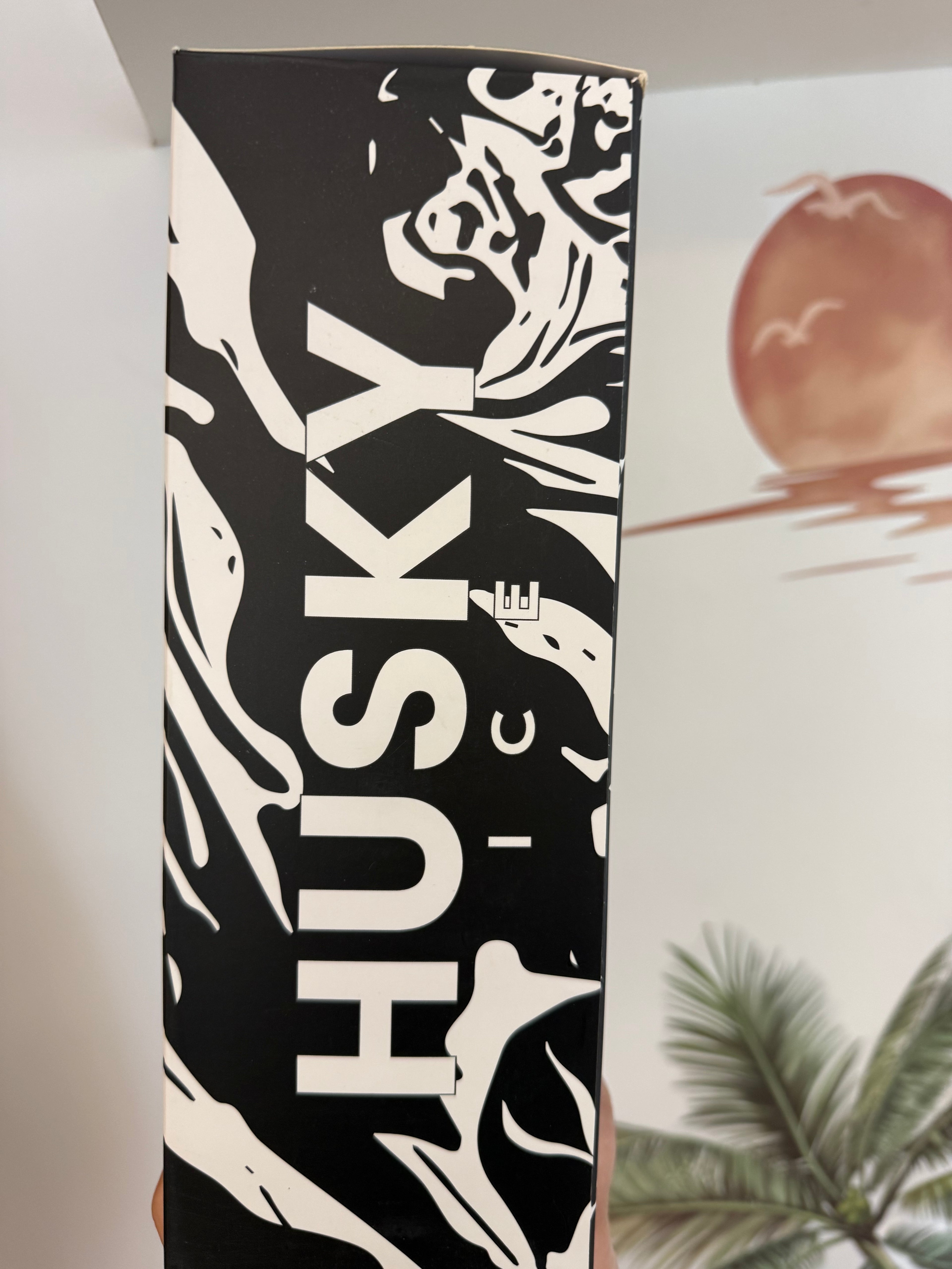 Husky Trinkbecher mit Strohhalm