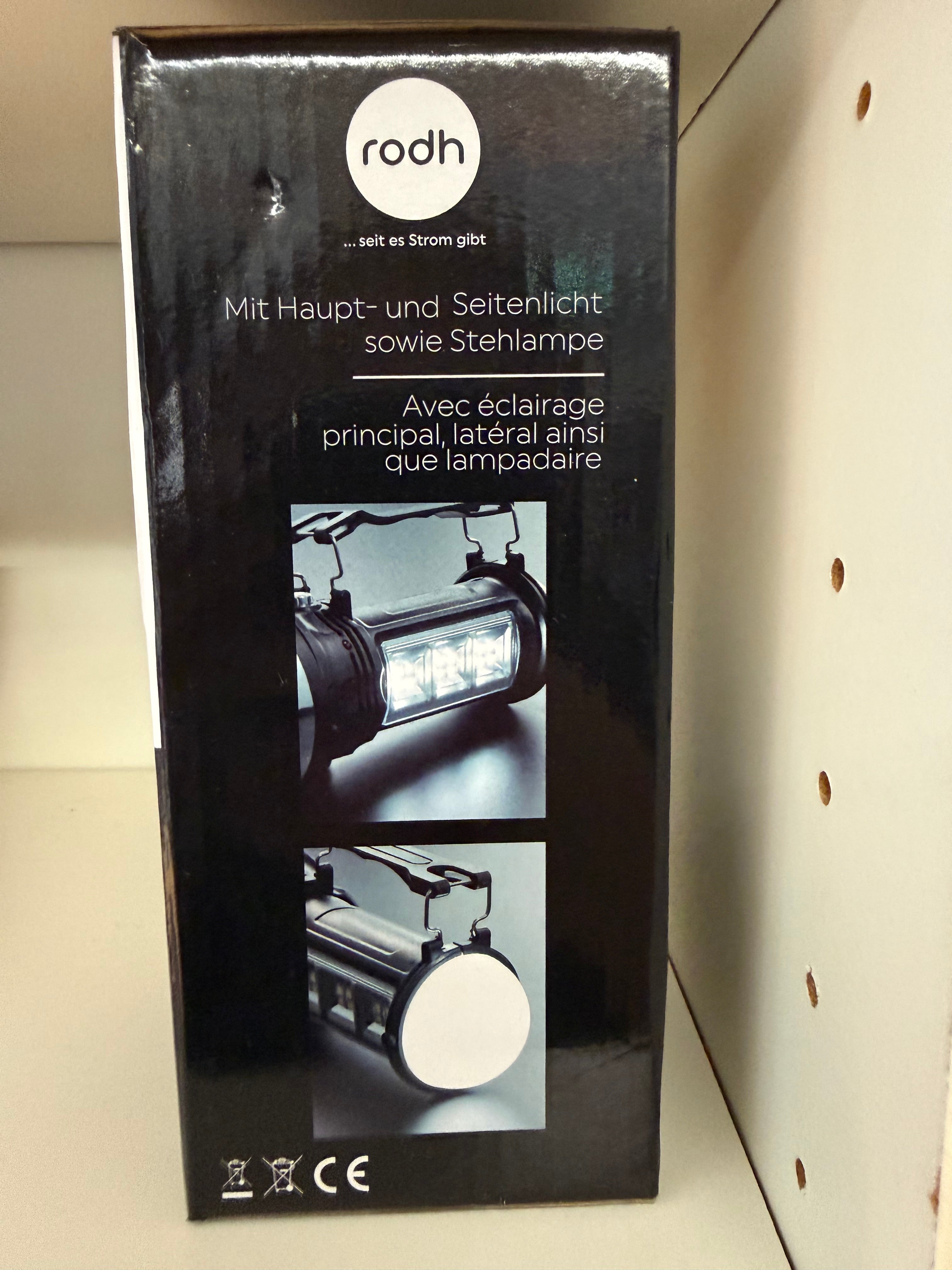 Solar Taschenlampe 3 in 1