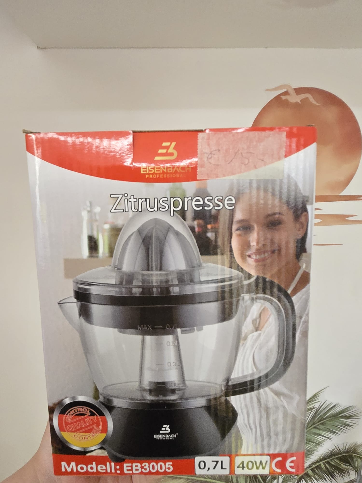 Elektrische Zitruspresse