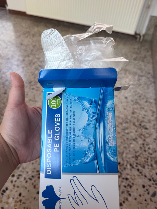 100 Stück Einmalhandschuhe