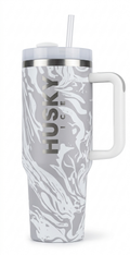 Husky Trinkbecher mit Strohhalm