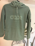 Fleece Hoodie Herren Moss Green Gebraucht
