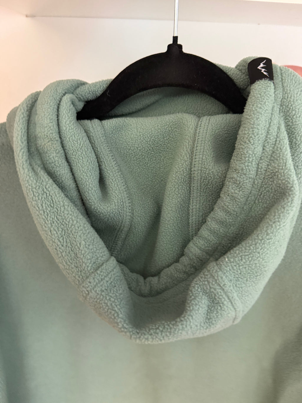 Fleece Hoodie Herren Moss Green Gebraucht
