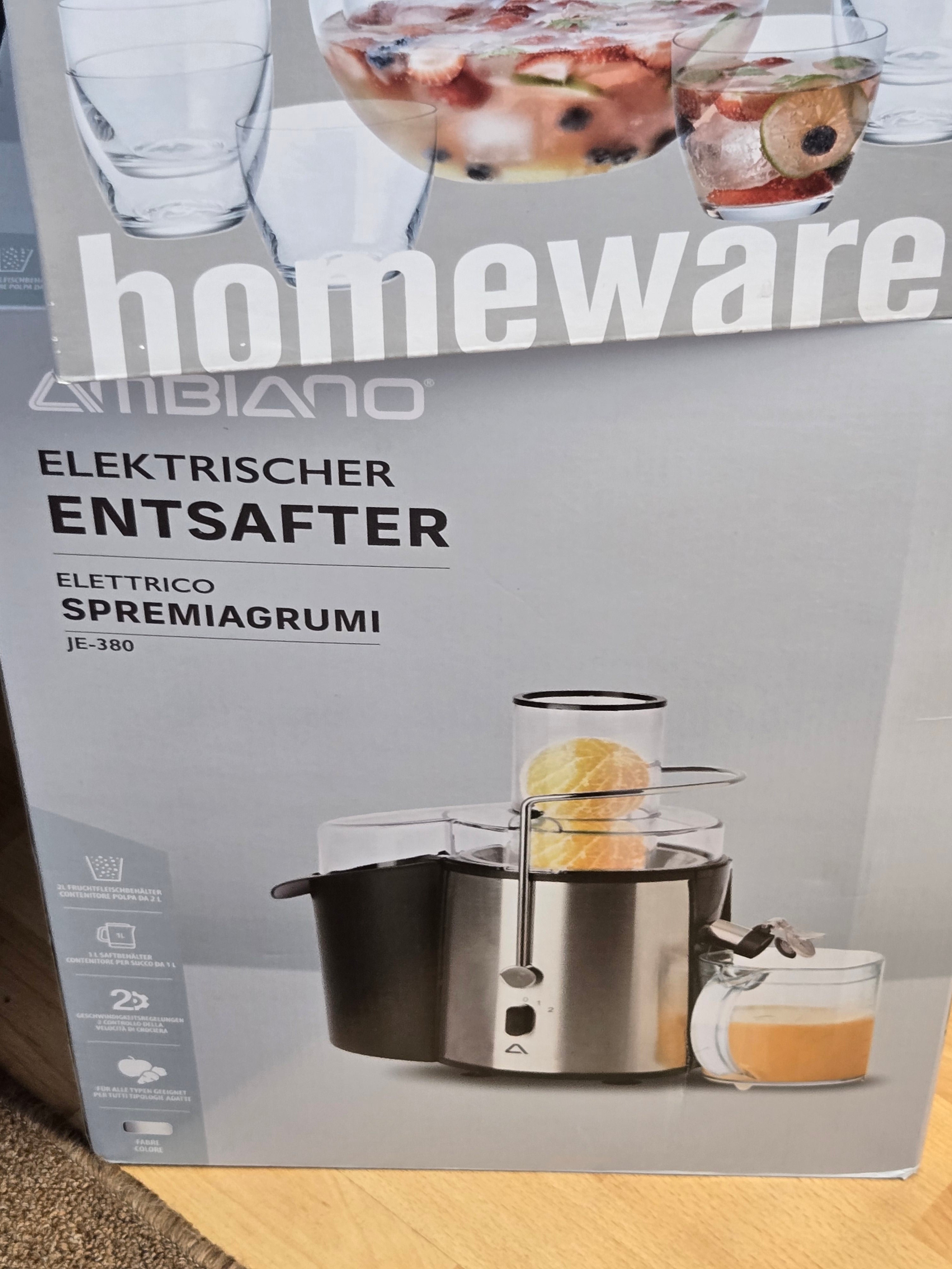 Elektrischer Entsafter