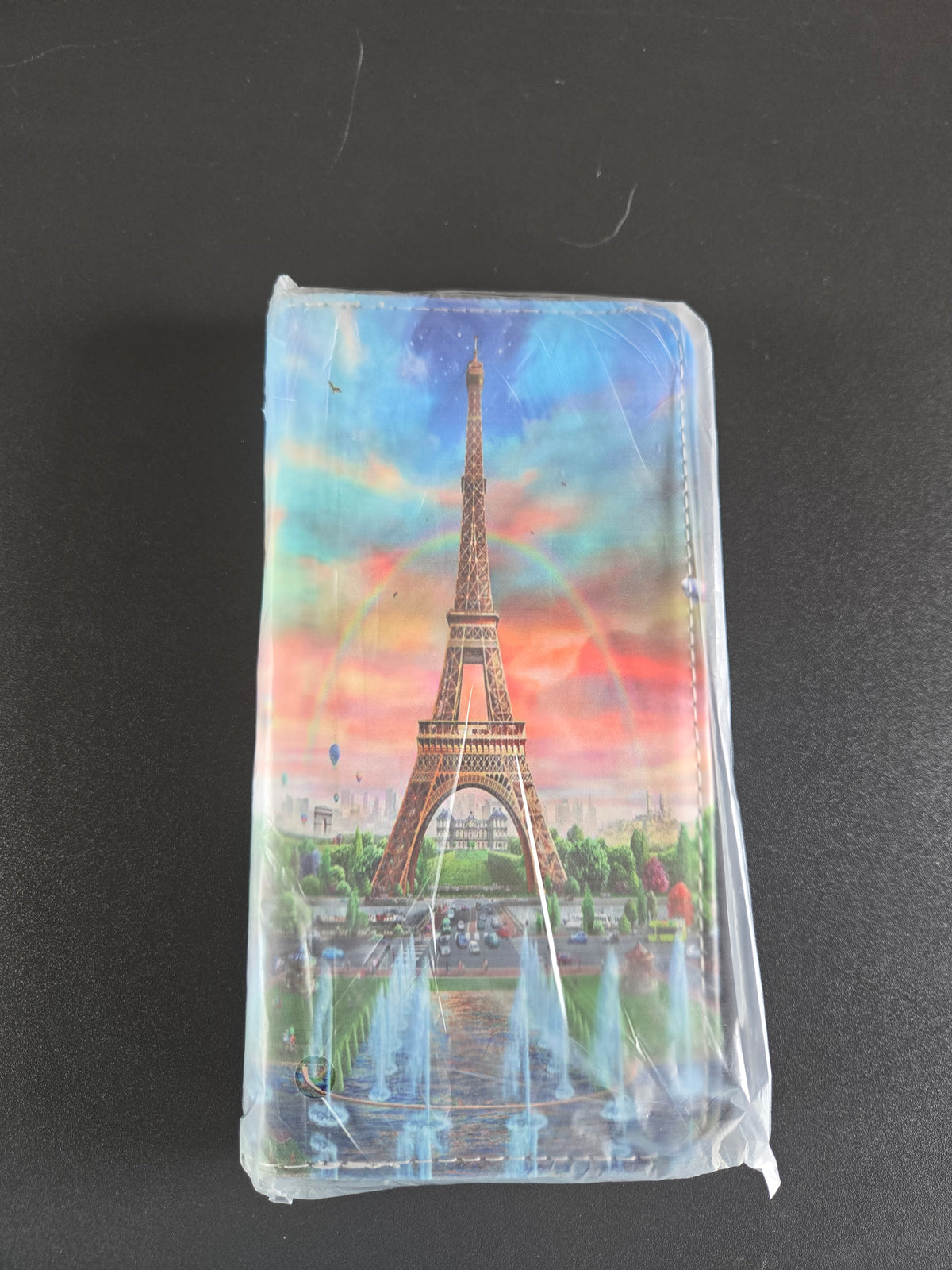 Geldbörse mit Eiffelturm