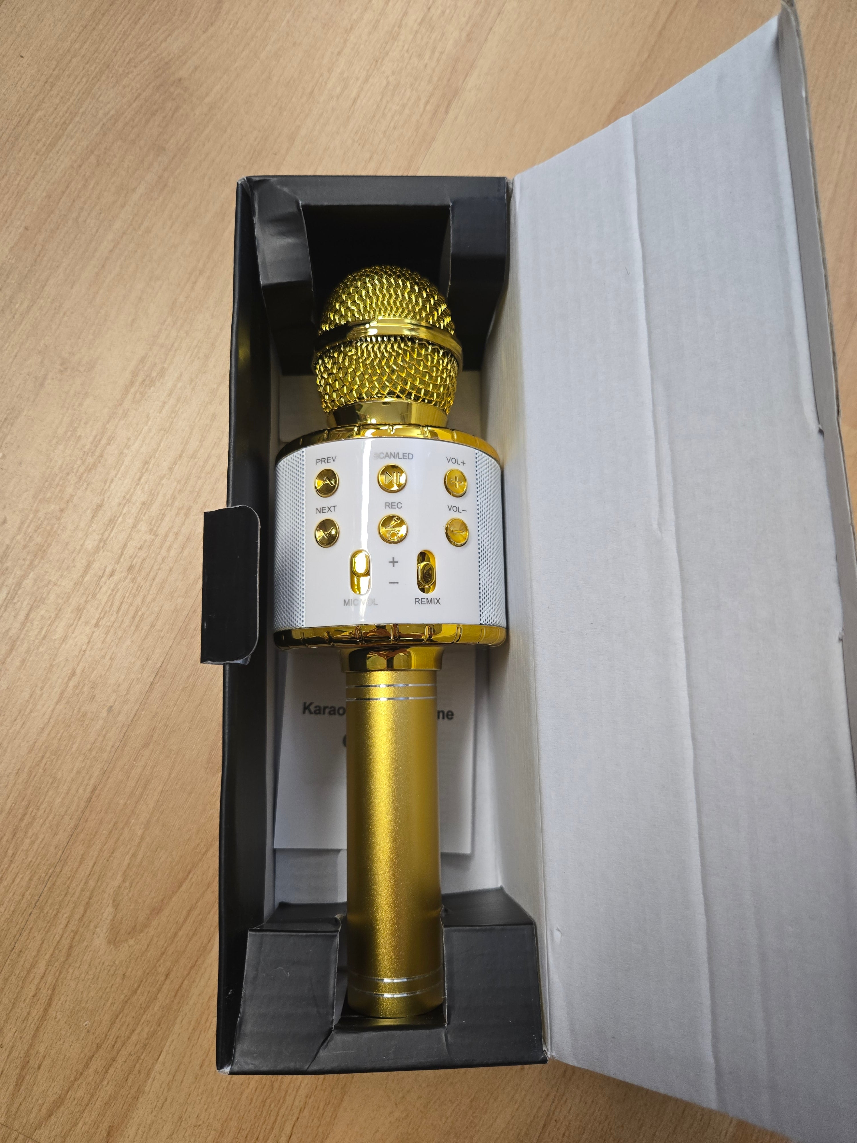 Karaoke Bluetooth Mikrofon Lautsprecher