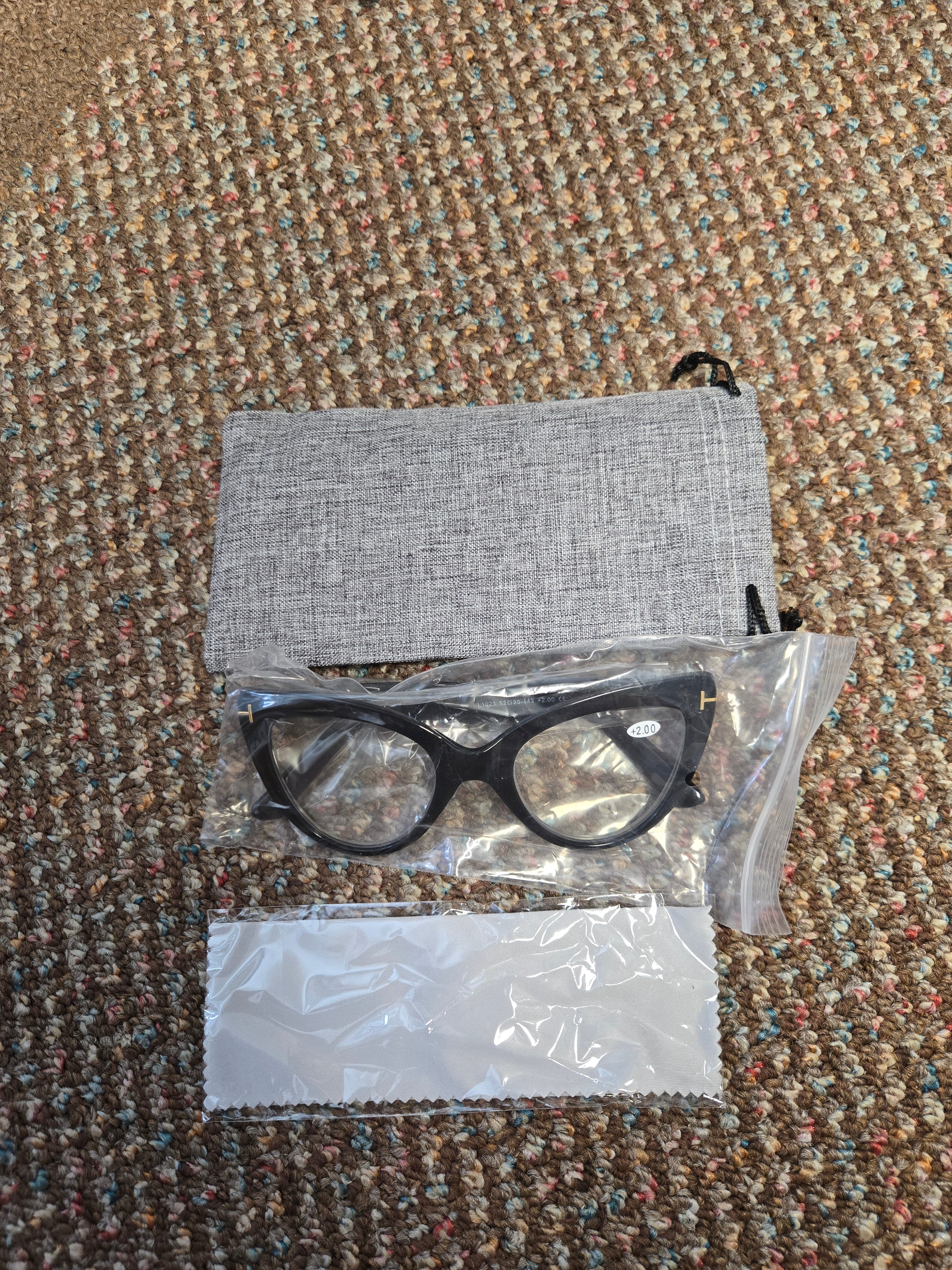 Brille mit Diophtrien