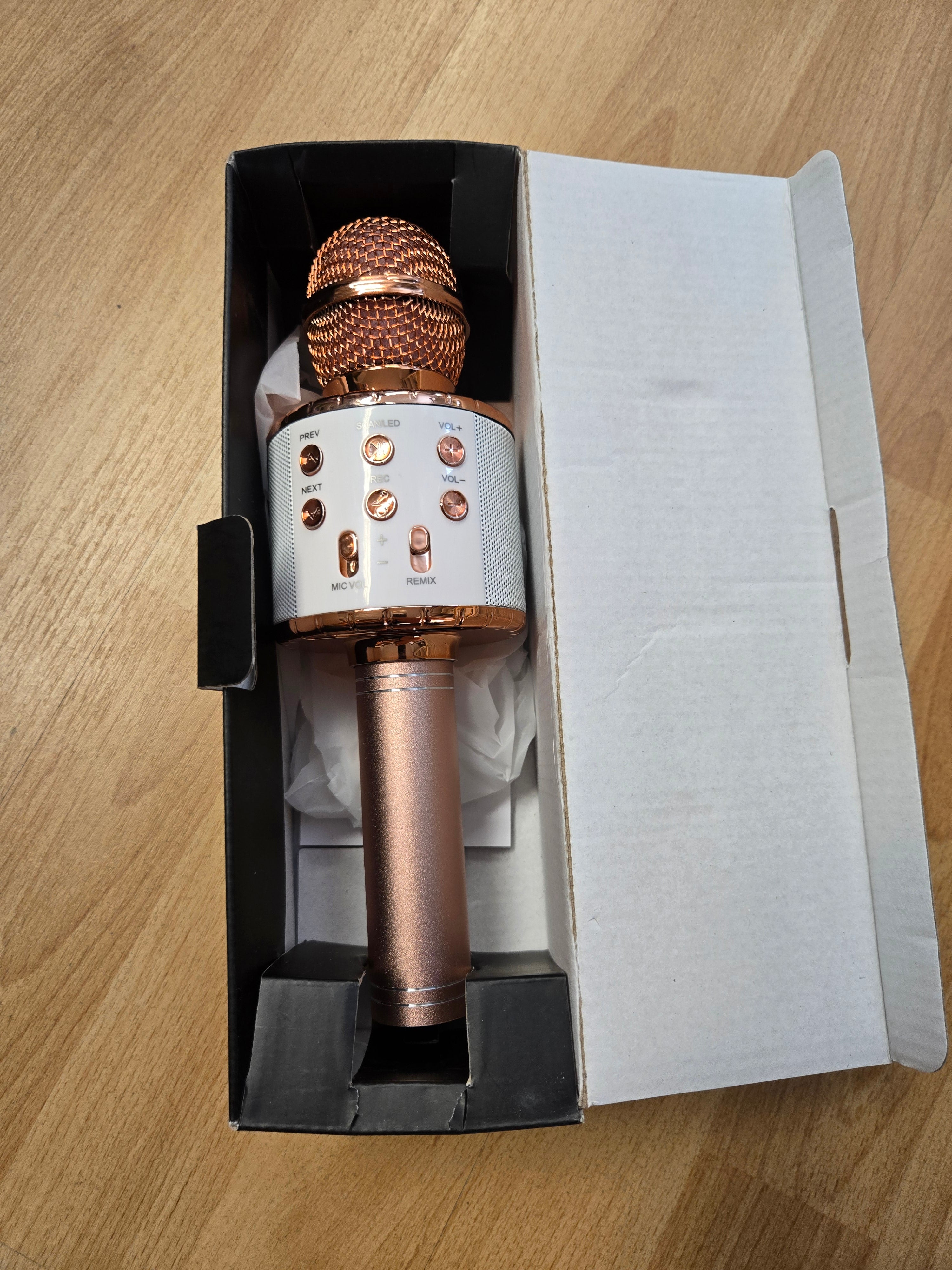 Karaoke Bluetooth Mikrofon Lautsprecher